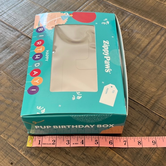 NEW! Zippy Paws Pet Dog Pup Birthday/Celebration Box (Empty) - Picture 7 of 9
